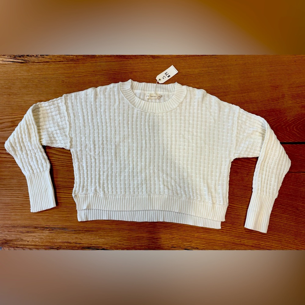 Cozy White Sweater